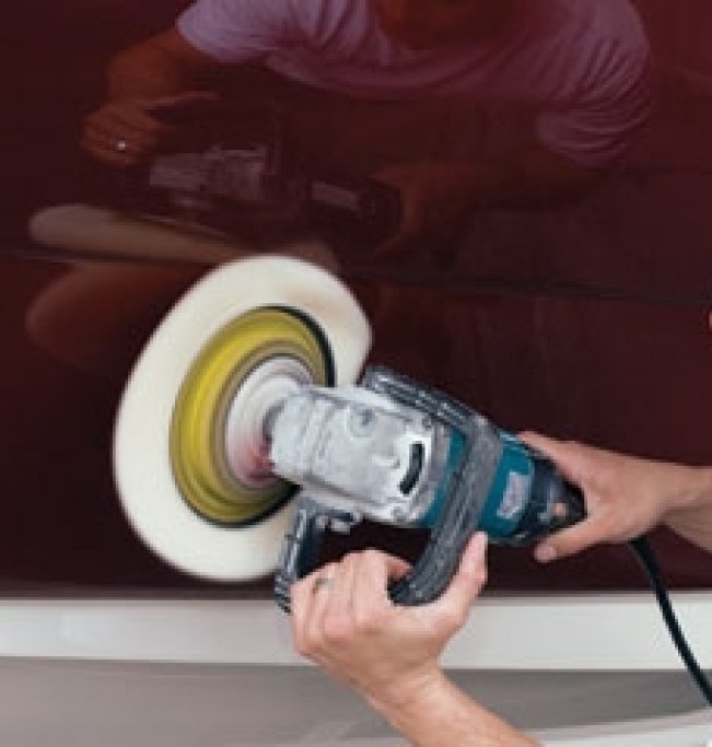 Boat Polishing Waxing Compounding Antibes / Cannes French Riviera